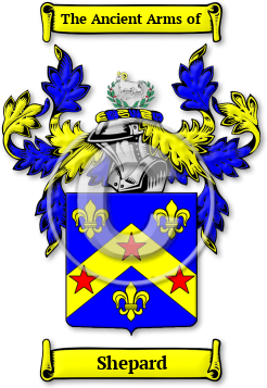 Shepard Family Crest Download (jpg) Legacy Series - 150 DPI