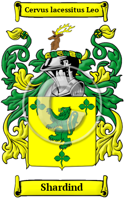 Shardind Family Crest/Coat of Arms