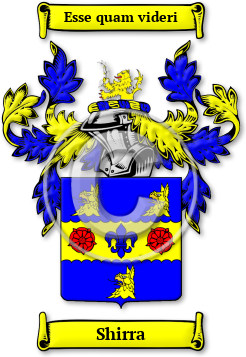 Shirra Family Crest Download (jpg) Legacy Series - 150 DPI
