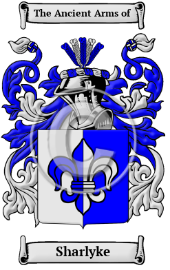 Sharlyke Family Crest/Coat of Arms