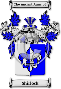 Shirlock Family Crest Download (jpg) Legacy Series - 150 DPI