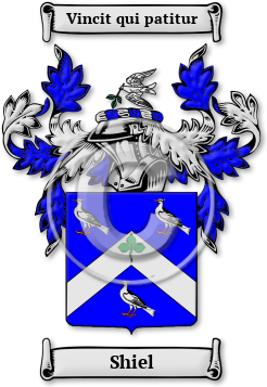 Shiel Family Crest Download (JPG) Legacy Series - 600 DPI