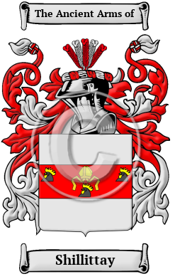 Shillittay Family Crest/Coat of Arms