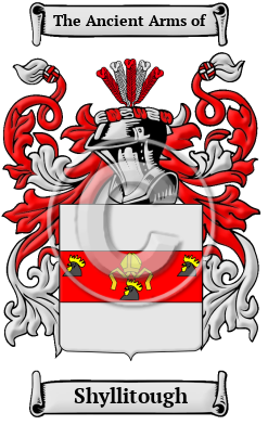 Shyllitough Family Crest/Coat of Arms