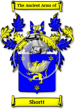 Shortt Family Crest Download (JPG) Legacy Series - 600 DPI