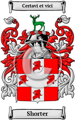 Shorter Name Meaning, Family History, Family Crest & Coats of Arms