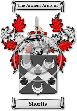 Shortis Family Crest Download (JPG) Legacy Series - 600 DPI