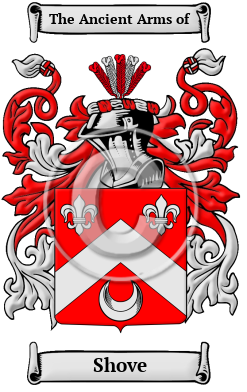 Shove Family Crest/Coat of Arms