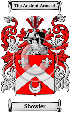 Showler Family Crest/Coat of Arms
