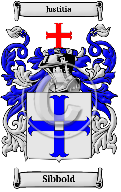 Sibbold Family Crest/Coat of Arms