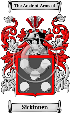 Sickinnen Family Crest/Coat of Arms