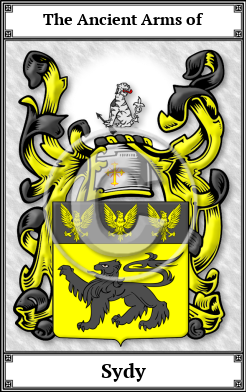 Sydy Family Crest Download (JPG)  Book Plated - 150 DPI