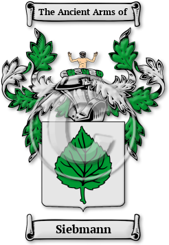 Siebmann Family Crest Download (JPG) Legacy Series - 600 DPI
