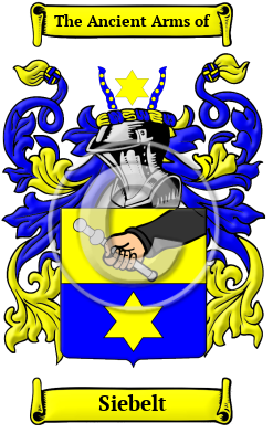 Siebelt Family Crest Download (JPG) Heritage Series - 300 DPI