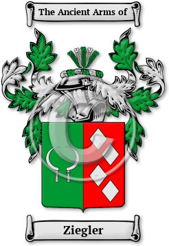 Ziegler Family Crest Download (jpg) Legacy Series - 150 DPI