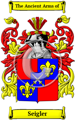Seigler Family Crest/Coat of Arms