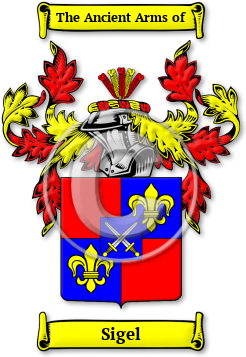 Sigel Family Crest Download (jpg) Legacy Series - 150 DPI