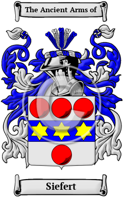 Siefert Family Crest/Coat of Arms