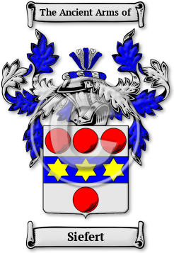 Siefert Family Crest Download (jpg) Legacy Series - 150 DPI