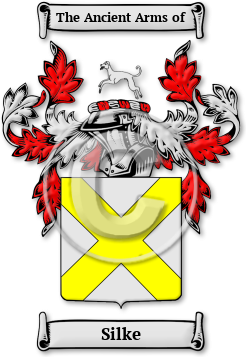 Silke Family Crest Download (JPG) Legacy Series - 600 DPI
