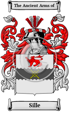 Sille Family Crest/Coat of Arms