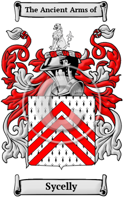 Sycelly Family Crest/Coat of Arms