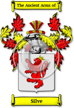 Silve Family Crest Download (jpg) Legacy Series - 150 DPI