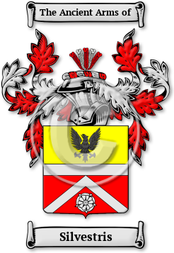 Silvestris Family Crest Download (jpg) Legacy Series - 150 DPI