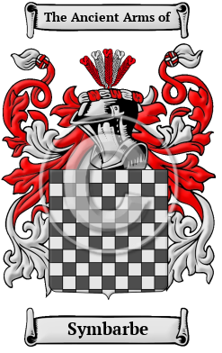 Symbarbe Family Crest/Coat of Arms