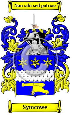 Symcowe Family Crest/Coat of Arms