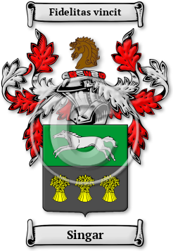 Singar Family Crest Download (jpg) Legacy Series - 150 DPI