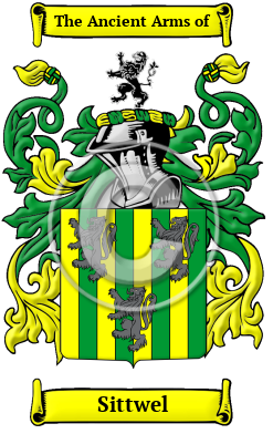 Sittwel Family Crest/Coat of Arms