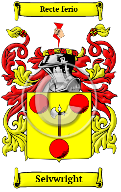 Seivwright Family Crest/Coat of Arms