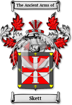 Skett Family Crest Download (JPG) Legacy Series - 600 DPI