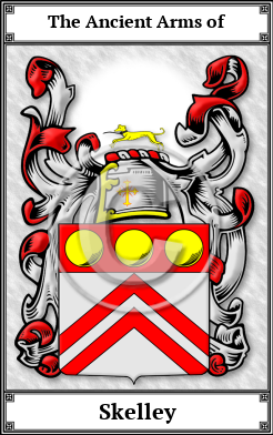 Skelley Family Crest Download (JPG) Book Plated - 600 DPI