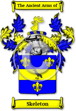 Skeleton Family Crest Download (jpg) Legacy Series - 150 DPI