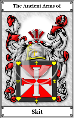 Skit Family Crest Download (JPG) Book Plated - 600 DPI