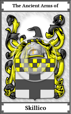 Skillico Family Crest Download (JPG)  Book Plated - 150 DPI