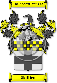 Skillico Family Crest Download (jpg) Legacy Series - 150 DPI