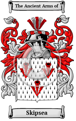 Skipsea Family Crest/Coat of Arms