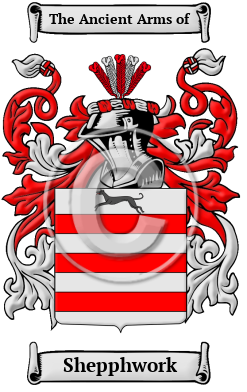 Shepphwork Family Crest/Coat of Arms
