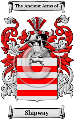 Shipway Family Crest/Coat of Arms