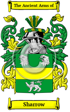 Sharrow Family Crest/Coat of Arms