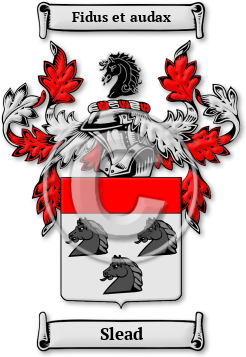Slead Family Crest Download (jpg) Legacy Series - 150 DPI
