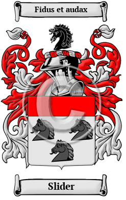 Slider Family Crest/Coat of Arms