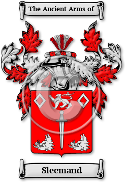 Sleemand Family Crest Download (jpg) Legacy Series - 150 DPI