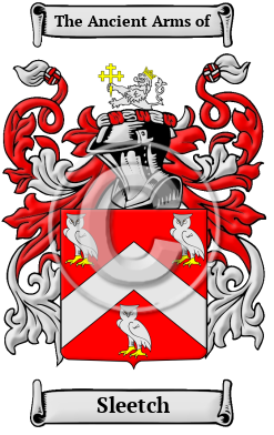 Sleetch Family Crest/Coat of Arms