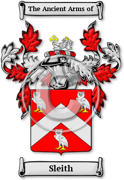 Sleith Family Crest Download (jpg) Legacy Series - 150 DPI