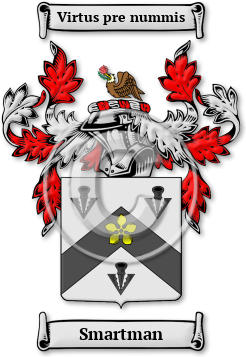 Smartman Family Crest Download (JPG) Legacy Series - 600 DPI
