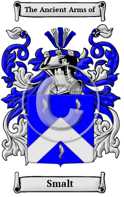 Smalt Family Crest/Coat of Arms